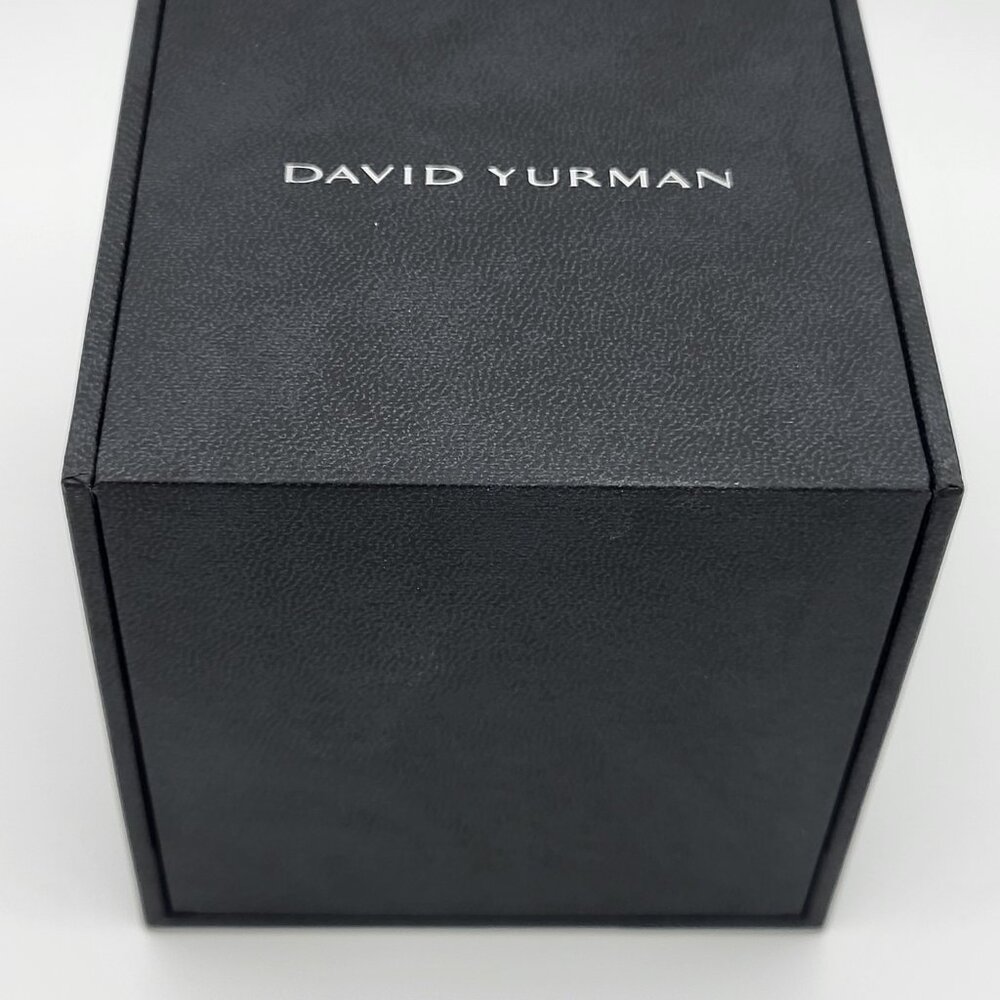 David Yurman 7mm Rennaissance Cable Amethyst & Garnet Bangle Cuff .925 & 14kt - Picture 8 of 10